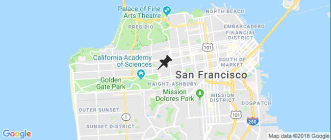 Google Map of University of San Francisco
