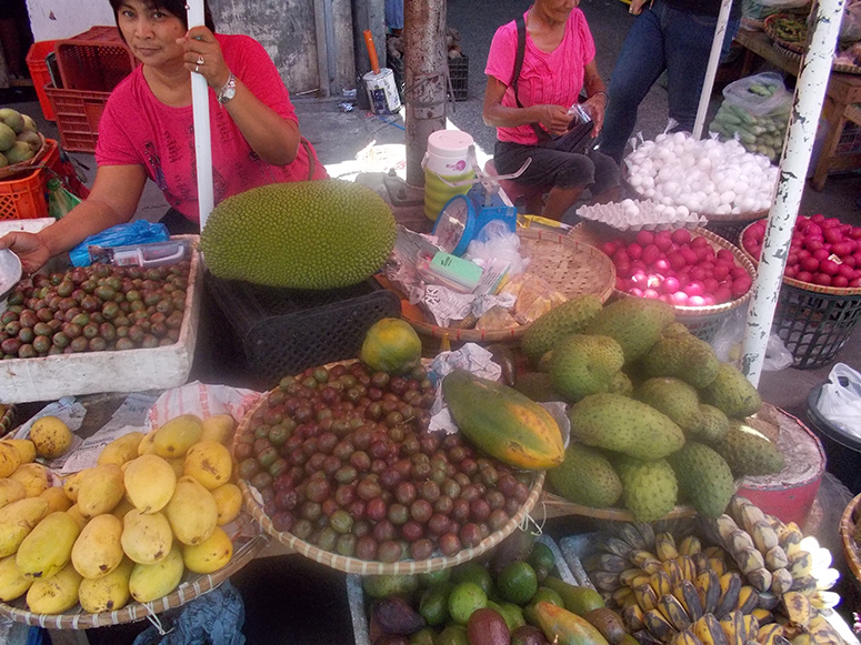 Figure 2. Fruit sellers, Galvan Street Market, Dagupan City, Pangasinan (2015). Author photo.